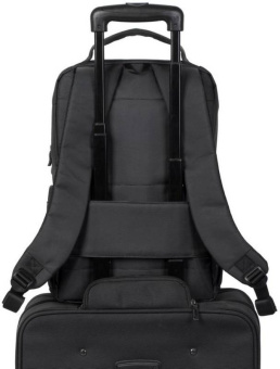 Рюкзак для ноутбука 15.6" Riva 8262 черный полиэстер (8262 BLACK) - купить недорого с доставкой в интернет-магазине