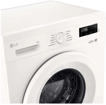 Стиральная машина LG F2Y1NS3W.ABWPCOM класс: A загр.фронтальная макс.:6кг белый инвертор - купить недорого с доставкой в интернет-магазине