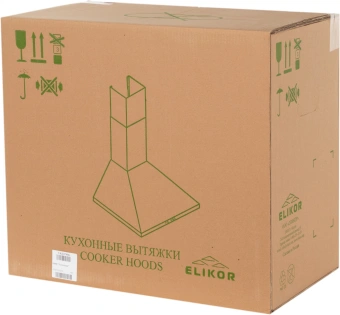 Вытяжка каминная Elikor Вента 60П-650-К3Д черный управление: кнопочное (1 мотор) - купить недорого с доставкой в интернет-магазине