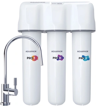 Комплект картриджей Аквафор Baby H Pro для проточных фильтров ресурс:8000л (упак.:3шт) - купить недорого с доставкой в интернет-магазине