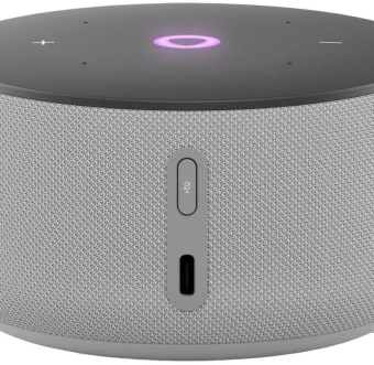 Умная колонка Yandex Станция Мини 3 Алиса серый 12W 1.0 BT/Wi-Fi (YNDX-00027GRY) - купить недорого с доставкой в интернет-магазине
