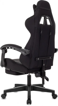 Кресло игровое Zombie Shadow черный Neo Black с подголов. крестов. пластик подст.для ног пластик черный - купить недорого с доставкой в интернет-магазине
