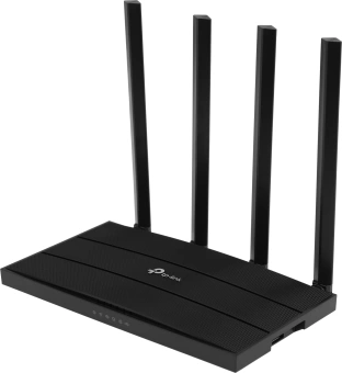 Роутер беспроводной TP-Link Archer C6U AC1200 10/100/1000BASE-TX черный - цена, купить или заказать с доставкой в интернет-магазине Роутер беспроводной TP-Link Archer C6U AC1200 10/100/1000BASE-TX черный - купить недорого с доставкой в интернет-магазине