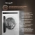 Стиральная машина Weissgauff WMD 45148 Inverter Steam класс: B загр.фронтальная макс.:8кг (с сушкой) белый инвертор - купить недорого с доставкой в интернет-магазине