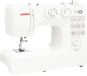 Швейная машина Janome 3112M белый - купить недорого с доставкой в интернет-магазине