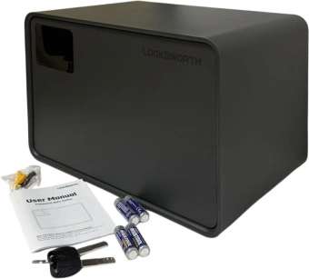 Сейф мебельный LockSworth VS4524-BK взломостойкий встраиваемый 440x350x340мм электронный/ключевой - купить недорого с доставкой в интернет-магазине