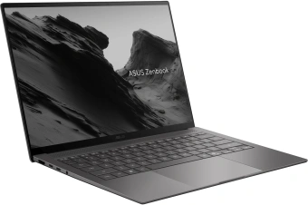 Ноутбук Asus Zenbook S 14 OLED UX5406AA-SW416W Core Ultra 7 355 32Gb SSD512Gb Intel Graphics 14" OLED 3K (2880x1800) Windows 11 Home l.grey WiFi BT Cam Bag (90NB16Q6-M00LJ0) - купить недорого с доставкой в интернет-магазине
