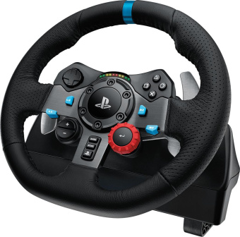 Руль Logitech G29 Driving Force Racing 14кноп. (с педалями) черный - купить недорого с доставкой в интернет-магазине