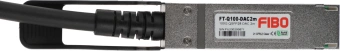 Кабель DAC FIBO_FT-Q100-DAC2m 100Гбит/с 2м QSFP28-QSFP28 (FT-Q100-DAC2M) - купить недорого с доставкой в интернет-магазине