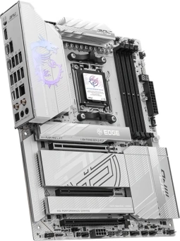 Материнская плата MSI MPG X870E EDGE TI WIFI SocketAM5 AMD X670 4xDDR5 ATX AC`97 8ch(7.1) 5Gigabit RAID+HDMI - купить недорого с доставкой в интернет-магазине