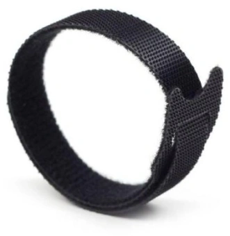 Хомут-липучка Lanmaster LAN-VCM180-BK 180x12мм (упак:20шт) нейлон/полиэтилен внутри помещений черный - купить недорого с доставкой в интернет-магазине