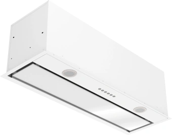 Вытяжка встраиваемая Elikor Cube 90П-1000-Э4Д белый управление: кнопочное (1 мотор) - купить недорого с доставкой в интернет-магазине