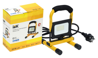 Прожектор уличный IEK СДО светодиодный 20Втчерный (LPDO603-020-65-K02) - купить недорого с доставкой в интернет-магазине