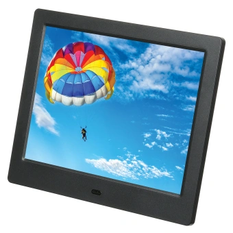 Фоторамка Digma 8" PF-843 IPS 1024x768 черный пластик ПДУ Видео - купить недорого с доставкой в интернет-магазине