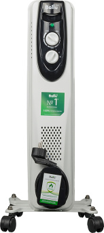 Радиатор масляный Ballu Classic BOH/CL-05WRN 1000Вт белый/черный - купить недорого с доставкой в интернет-магазине