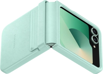 Чехол (клип-кейс) Samsung для Samsung Galaxy Z Flip6 Kindsuit Case Flip 6 (F741) мятный (EF-VF741PMEGRU) - купить недорого с доставкой в интернет-магазине