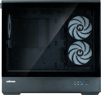 Корпус Zalman P30 V2 черный без БП mATX 1x80mm 3x120mm 1xUSB2.0 1xUSB3.0 audio bott PSU - купить недорого с доставкой в интернет-магазине