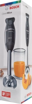 Блендер погружной Bosch CleverMixx MSM2610B 600Вт черный - купить недорого с доставкой в интернет-магазине