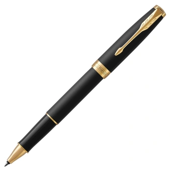Ручка роллер Parker Sonnet Core T528 (1931518) Matte Black GT F черн. черн. подар.кор. - купить недорого с доставкой в интернет-магазине