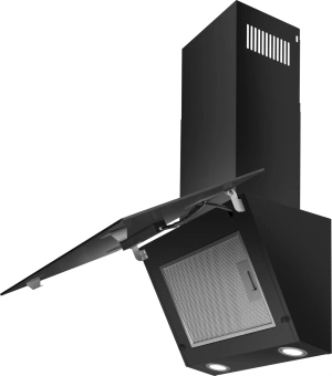 Вытяжка каминная Weissgauff Zibal 60 BL Sensor Matt Edition черный управление: сенсорное (1 мотор) - купить недорого с доставкой в интернет-магазине