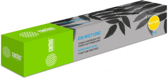 Картридж лазерный Cactus CS-WC7120CRU 006R01464 голубой (15000стр.) для Xerox WC 7120/7125/7220/7225 - купить недорого с доставкой в интернет-магазине