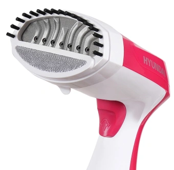 Отпариватель ручной Hyundai H-HS02123 1650Вт белый/вишневый - купить недорого с доставкой в интернет-магазине
