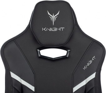 Кресло игровое Knight Thunder 5X черный экокожа крестов. металл - купить недорого с доставкой в интернет-магазине