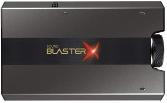 Звуковая карта Creative USB-C Sound BlasterX G6 (SB-Axx1) 7.1 Ret - купить недорого с доставкой в интернет-магазине