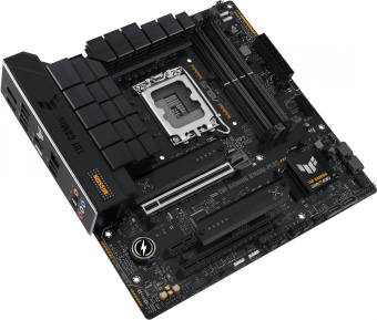 Материнская плата Asus TUF GAMING B760M-PLUS Soc-1700 Intel B760 4xDDR5 mATX AC`97 8ch(7.1) 2.5Gg RAID+HDMI+DP - купить недорого с доставкой в интернет-магазине