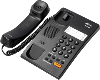 Телефон проводной Ritmix RT-330 черный - купить недорого с доставкой в интернет-магазине