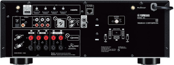 Ресивер AV Yamaha RX-V4A 5.2 черный - купить недорого с доставкой в интернет-магазине