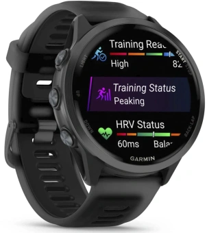 Смарт-часы Garmin Forerunner 570 47mm 47мм 1.4" AMOLED корп.черный рем.черный (010-02971-00) - купить недорого с доставкой в интернет-магазине