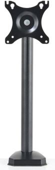 Кронштейн для мониторов ЖК Buro M3 черный 15"-27" макс.9кг крепление к столешнице поворот и наклон - купить недорого с доставкой в интернет-магазине
