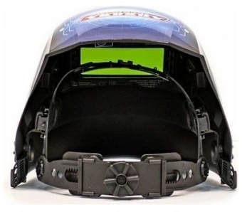 Маска сварщика Aurora SUN7 TIG MASTER 2-levels филь.:хамел. кл.:1/2/1/1 см.экр.99x55мм синий/черный (16876) - купить недорого с доставкой в интернет-магазине