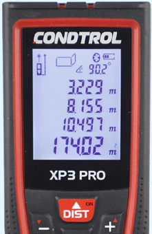 Лазерный дальномер Condtrol XP3 Pro 2кл.лаз. 635нм в кейсе (1-4-103) - купить недорого с доставкой в интернет-магазине