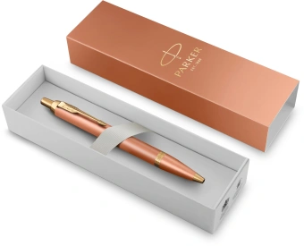 Ручка шариков. Parker IM Writing Rituals K331 (2203902) Orange GT оранжевый M син. черн. подар.кор. - купить недорого с доставкой в интернет-магазине