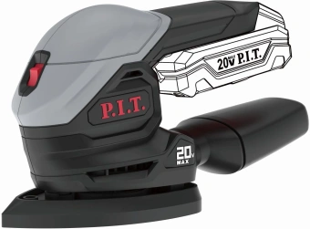 Шлифмашина вибрационная P.I.T. PSP20H-140A - купить недорого с доставкой в интернет-магазине