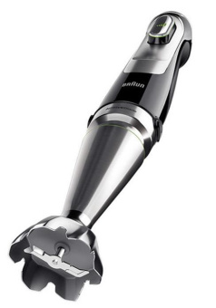 Блендер погружной Braun MQ9135XI черный/серебристый - купить недорого с доставкой в интернет-магазине