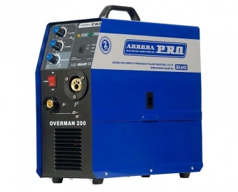 Сварочный полуавтомат Aurora Overman 200 Mosfet инвертор MIG-MAG 7.7кВт - купить недорого с доставкой в интернет-магазине