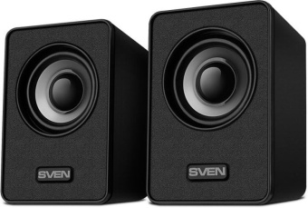 Колонки Sven 135 2.0 черный 6Вт портативные - купить недорого с доставкой в интернет-магазине