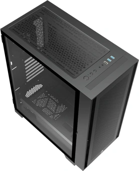 Корпус Montech Air 1000 Lite черный без БП ATX 1x120mm 3x140mm 1xUSB2.0 2xUSB3.0 audio bott PSU - купить недорого с доставкой в интернет-магазине