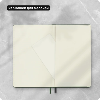 Блокнот Moleskine CLASSIC QP060K15 Large 130х210мм 240стр. линейка твердая обложка зеленый - купить недорого с доставкой в интернет-магазине