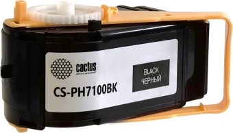 Картридж лазерный Cactus CS-PH7100BK 106R02612 черный (5000стр.) для Xerox Phaser 7100/7100N/7100DN - купить недорого с доставкой в интернет-магазине