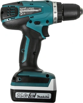 Дрель-шуруповерт Makita DF347DWE аккум. патрон:быстрозажимной (кейс в комплекте) - купить недорого с доставкой в интернет-магазине
