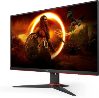 Монитор AOC 23.8" Gaming 24G2ZE черный/красный IPS LED 0.5ms 16:9 HDMI матовая 350cd 178гр/178гр 1920x1080 240Hz FreeSync Premium DP FHD 4.42кг - купить недорого с доставкой в интернет-магазине