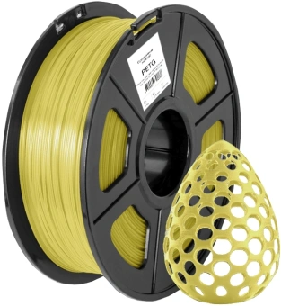 Пластик для принтера 3D Cactus CS-3D-PETG-1KG-T-YELLOW PETG d1.75мм 1кг L316м 1цв. - купить недорого с доставкой в интернет-магазине