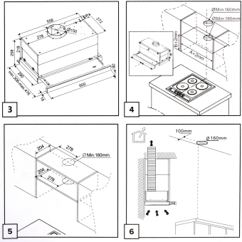 Вытяжка встраиваемая Gorenje TH60E8SGB серебристый управление: кнопочное (1 мотор) - цена, купить или заказать с доставкой в интернет-магазине Вытяжка встраиваемая Gorenje TH60E8SGB серебристый управление: кнопочное (1 мотор) - купить недорого с доставкой в интернет-магазине
