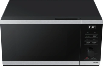 Микроволновая Печь Samsung MG23DG4524ATBW 23л. 800Вт нержавеющая сталь/черный - купить недорого с доставкой в интернет-магазине