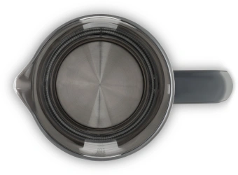 Чайник электрический Hyundai HYK-G4508 1.5л. 1700Вт серый/прозрачный корпус: стекло - купить недорого с доставкой в интернет-магазине