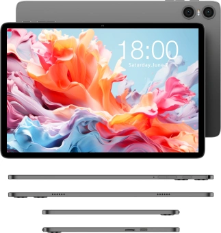 Планшет Teclast P30T Case T7250 (1.6) 8C RAM4Gb ROM128Gb 10.1" IPS 1280x800 Android 16 серый 5Mpix 2Mpix BT WiFi microSD 256Gb 6000mAh 12hr - купить недорого с доставкой в интернет-магазине